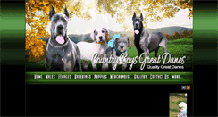 Desktop Screenshot of countryboysgreatdanes.com